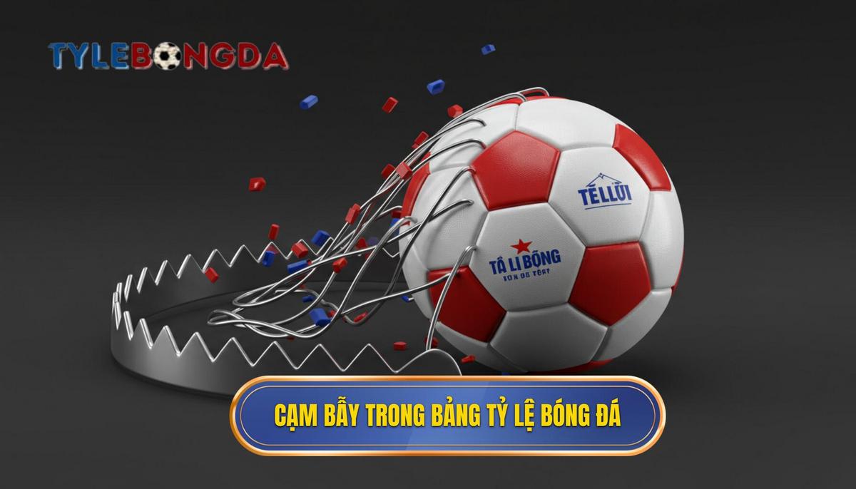 Cạm bẫy trong bảng tỷ lệ bóng đá 