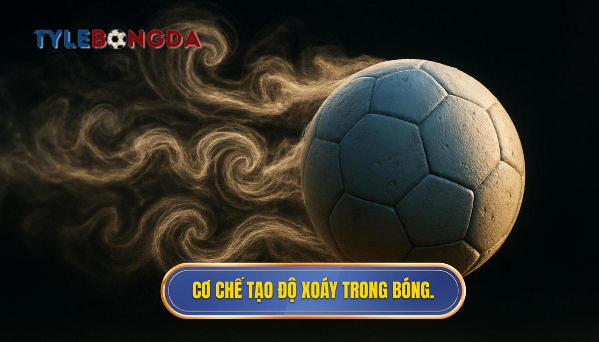 Chi tiết cơ chế tiếp xúc bóng để tạo độ xoáy