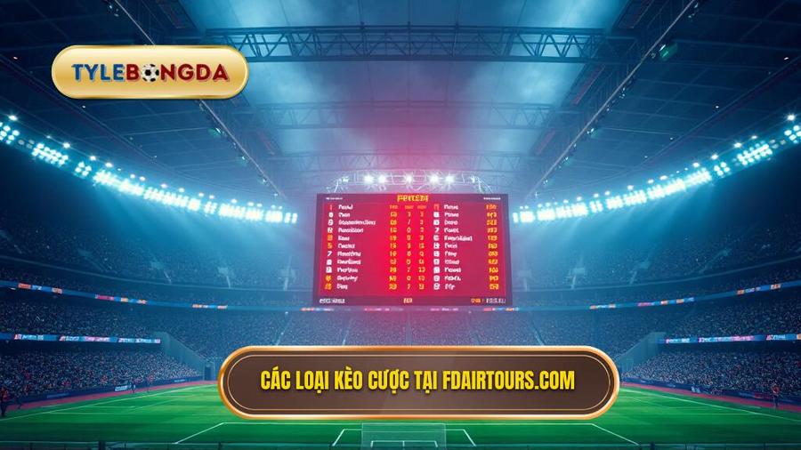 Các loại kèo phổ biến cần theo dõi tại fdairtours.com