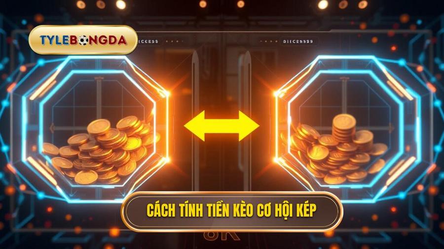 Cách tính tiền trong Kèo cơ hội kép (Double Chance)