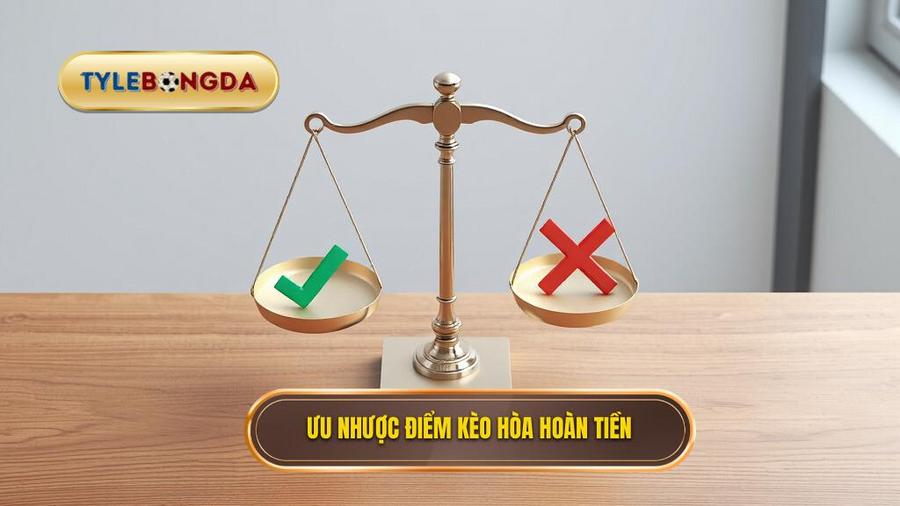 Phân tích ưu và nhược điểm của Kèo hòa hoàn tiền (Draw no bet)