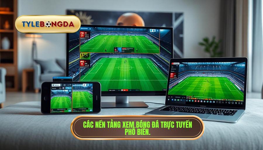 2. Các nền tảng xem bóng đá trực tuyến phổ biến.